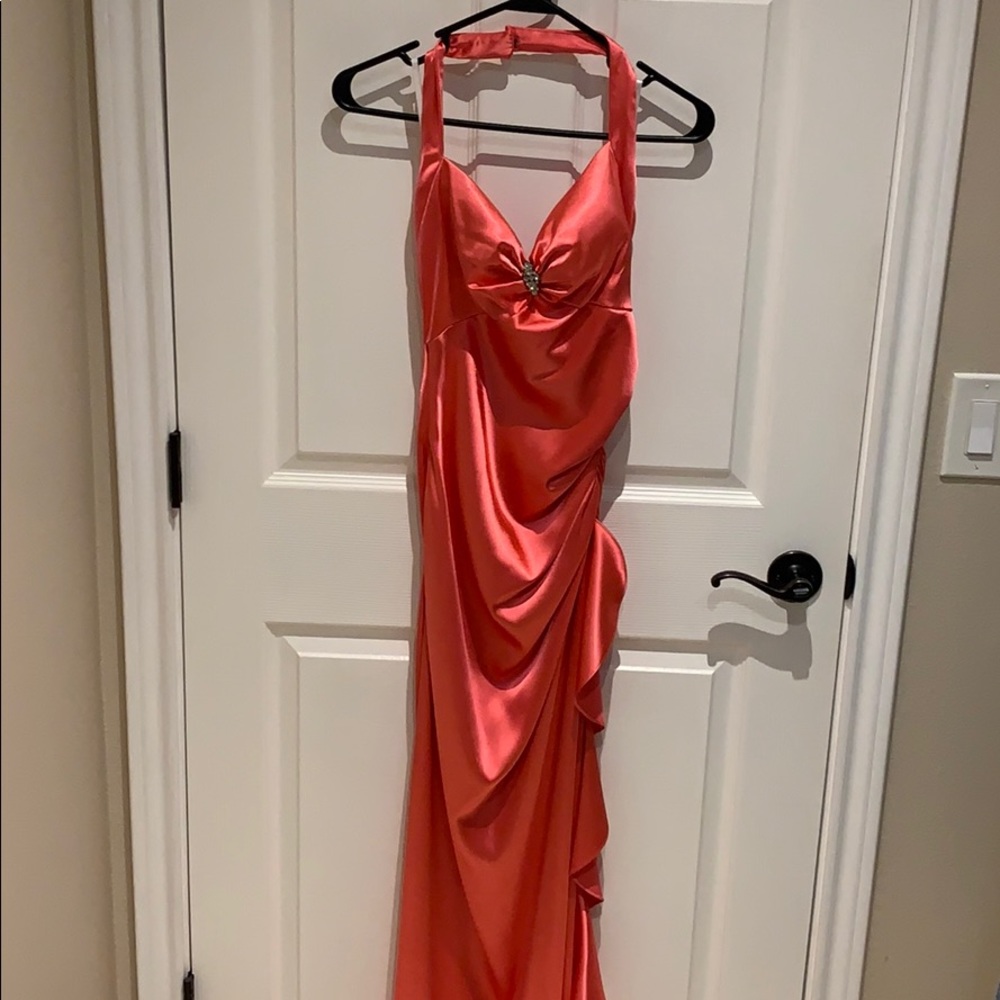 Pink formal dress